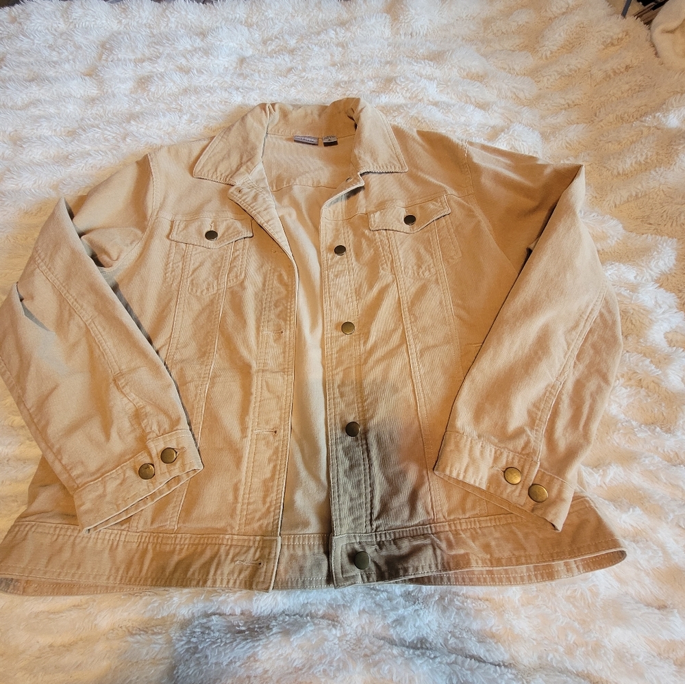Tan Denim Jacket